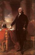 Gilbert Charles Stuart George Washington oil on canvas